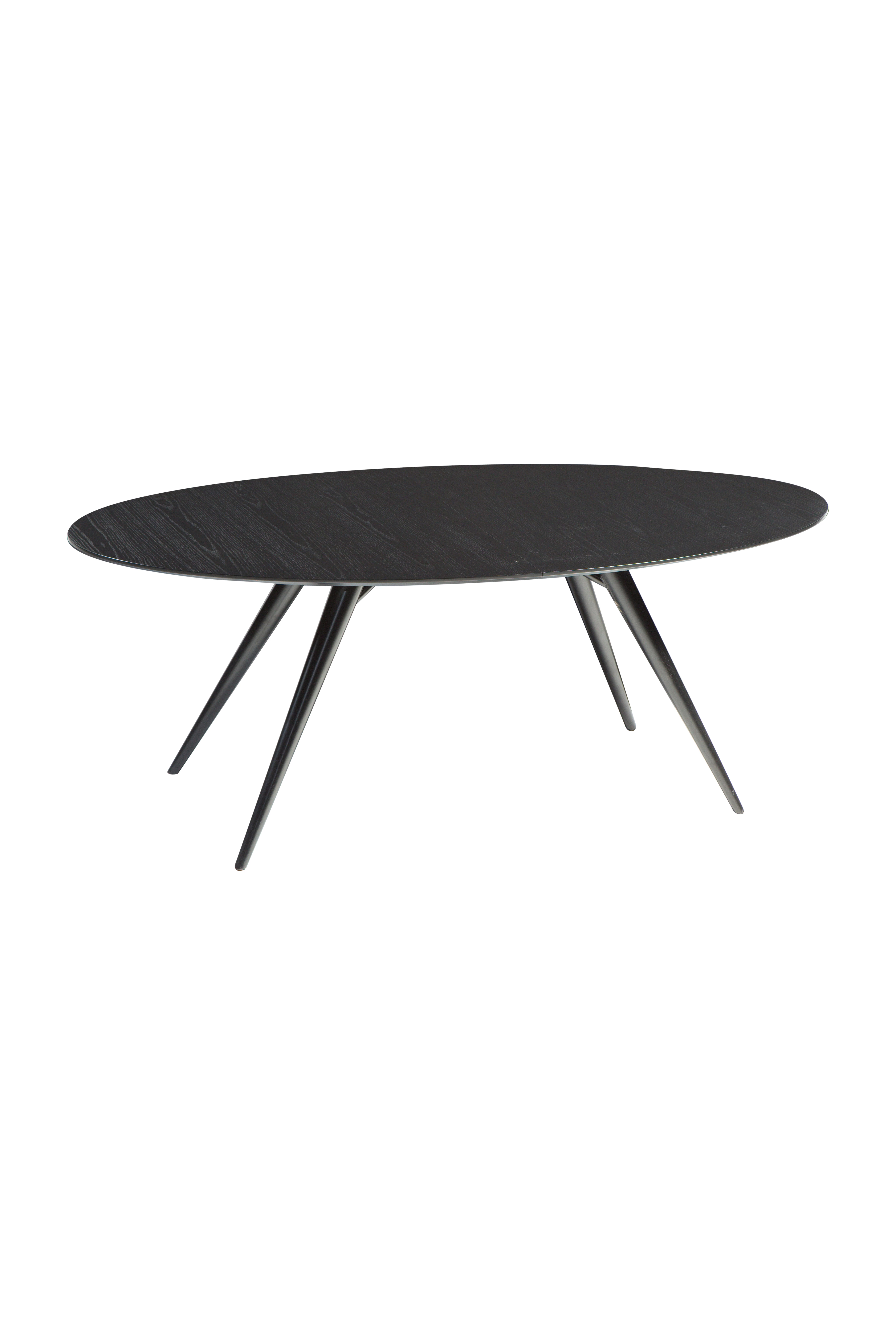 ECLIPSE Tisch oval schwarz