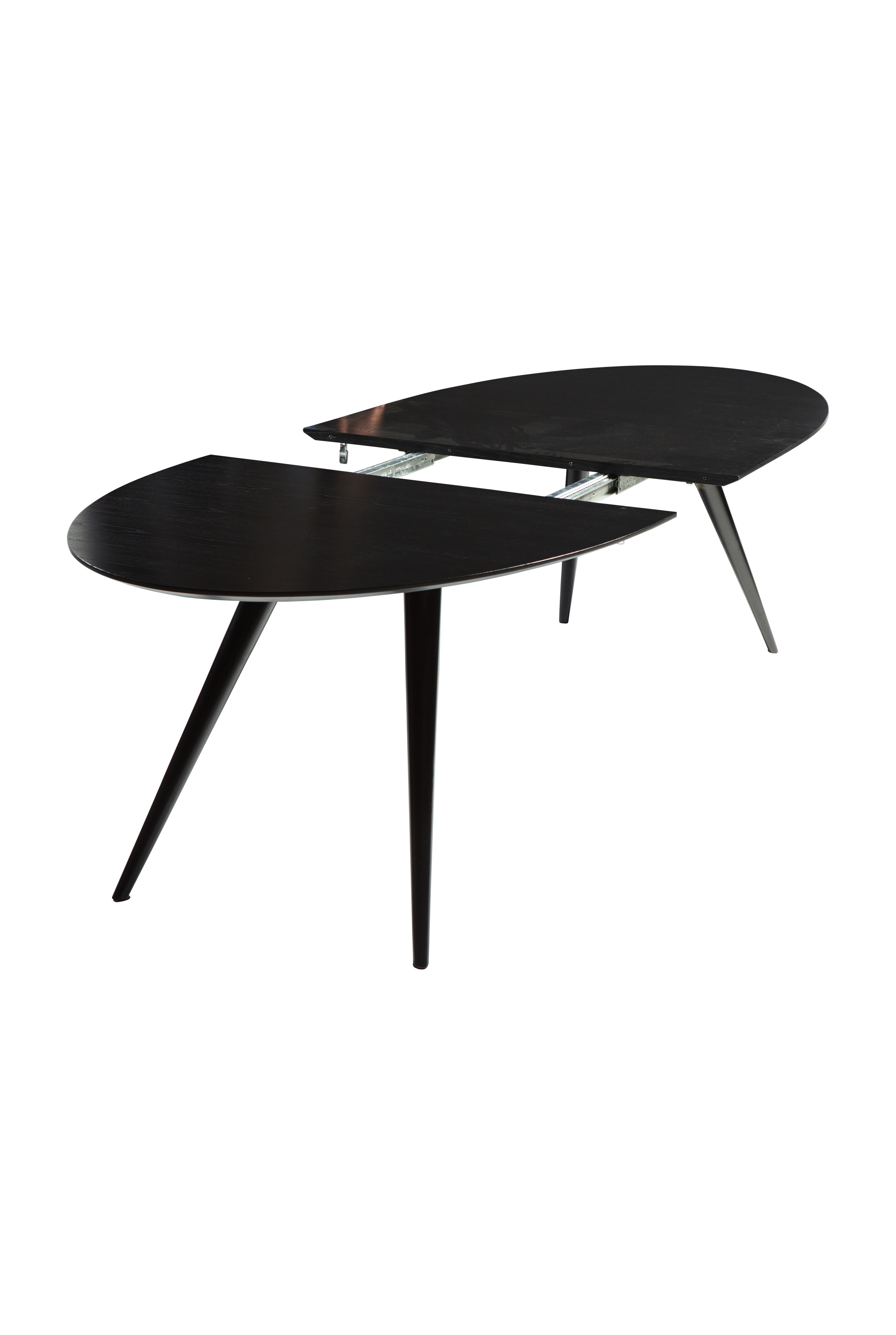 ECLIPSE Tisch oval schwarz
