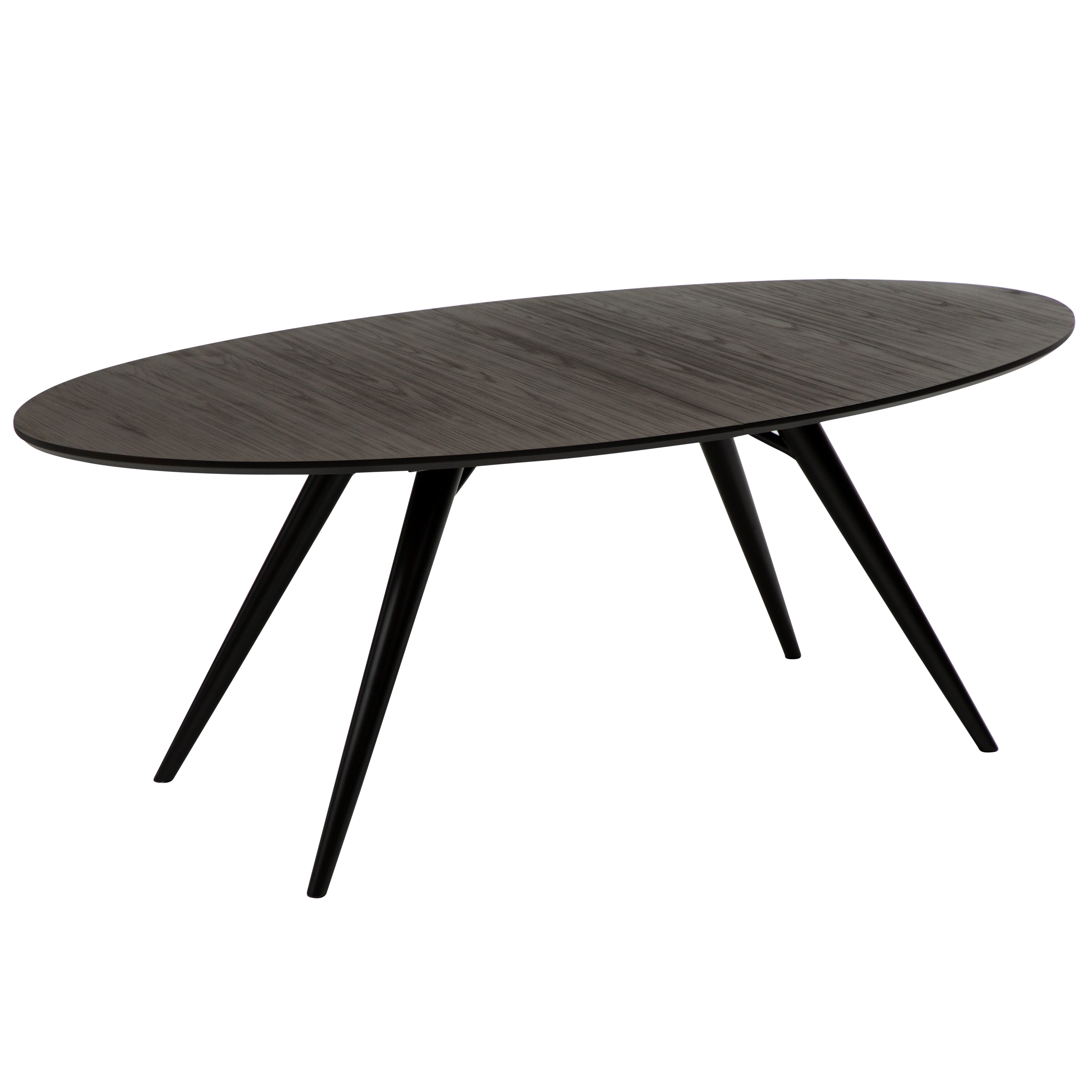 ECLIPSE Tisch oval grau