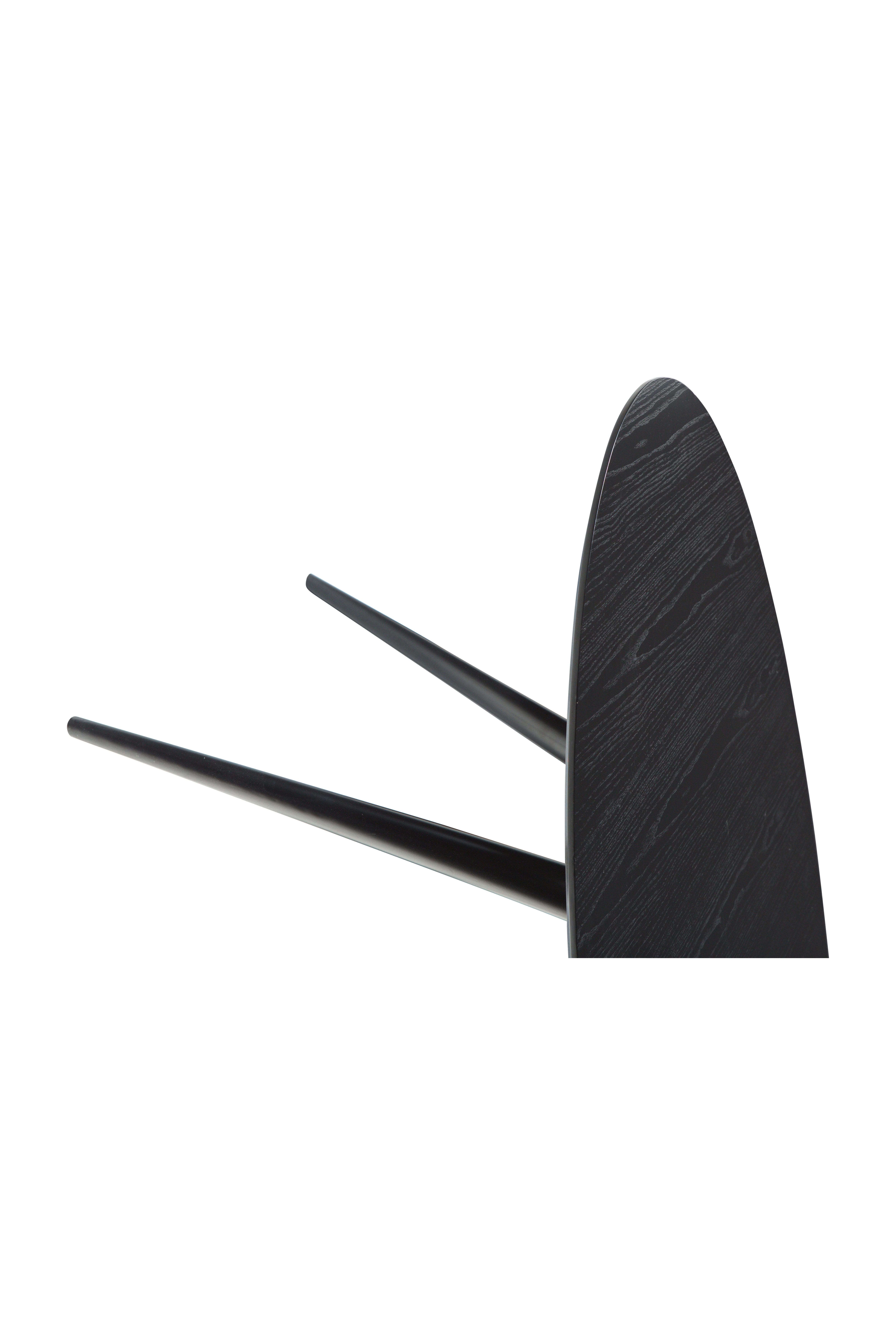 ECLIPSE Tisch oval schwarz