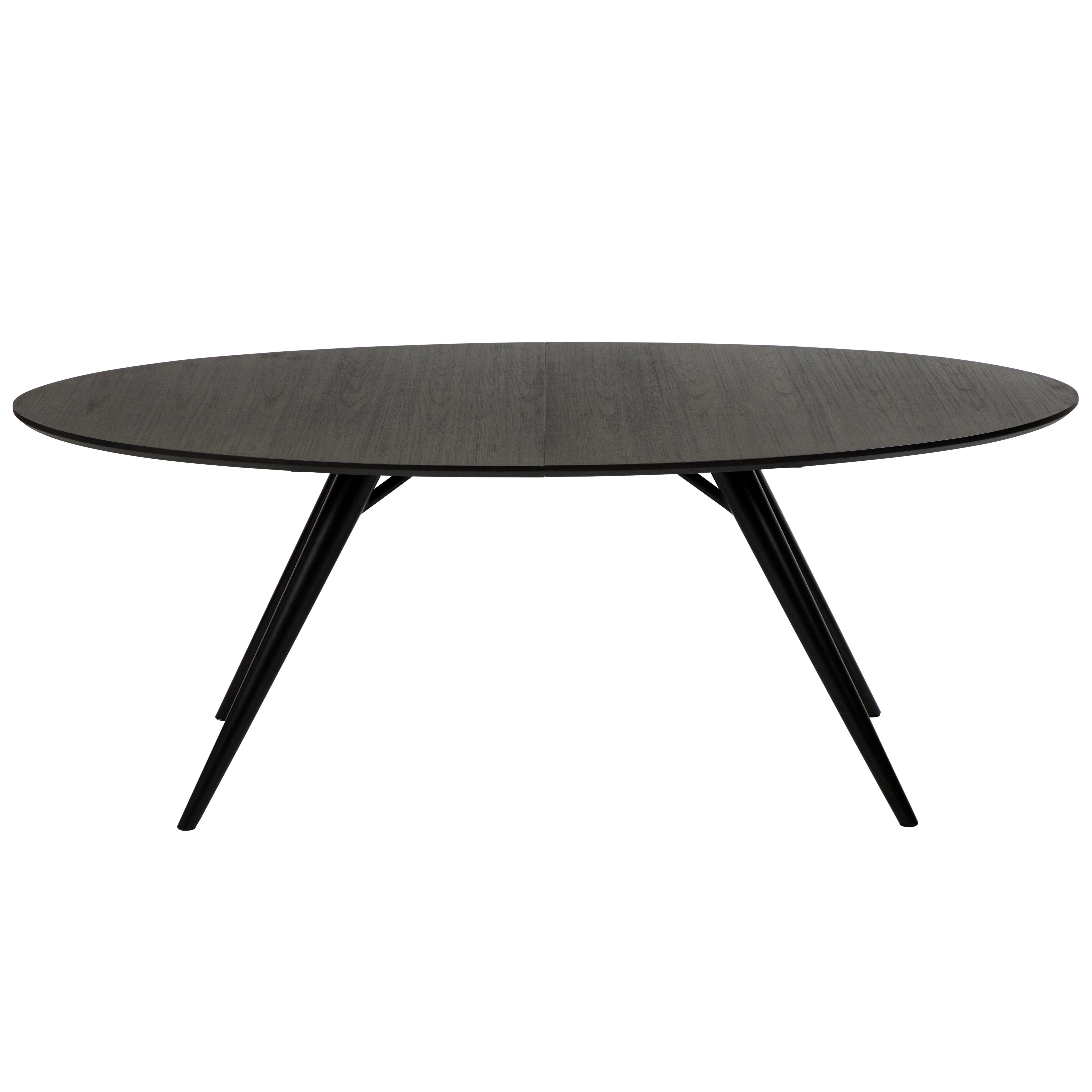 ECLIPSE Tisch oval grau